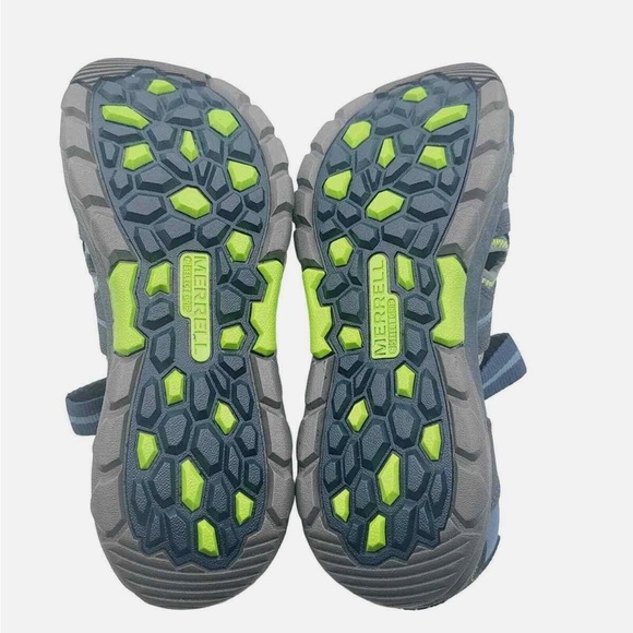 Merrell Select Grip Men\'s Sandals Size 7M  Gray Blue And Green MY53375 New main image 7